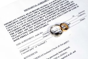 Unenforceable Prenuptial Agreements Attorney Westfield NJ